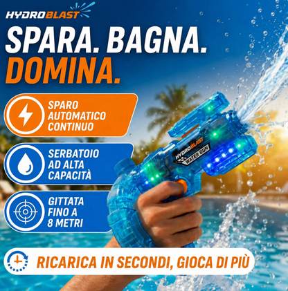 Pistola d'Acqua Automatica LED